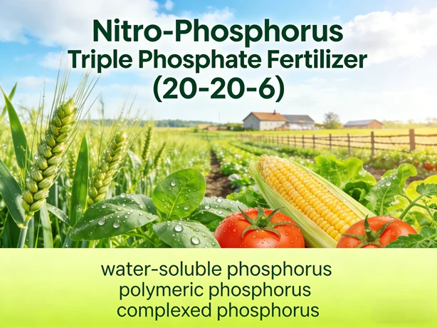 Nitro-Phosphorus Triple Phosphate Fertilizer（20-20-6） factory