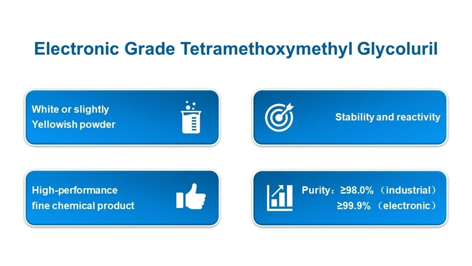 Tetramethoxymethyl Glycoluril For Negative Photoresist factory